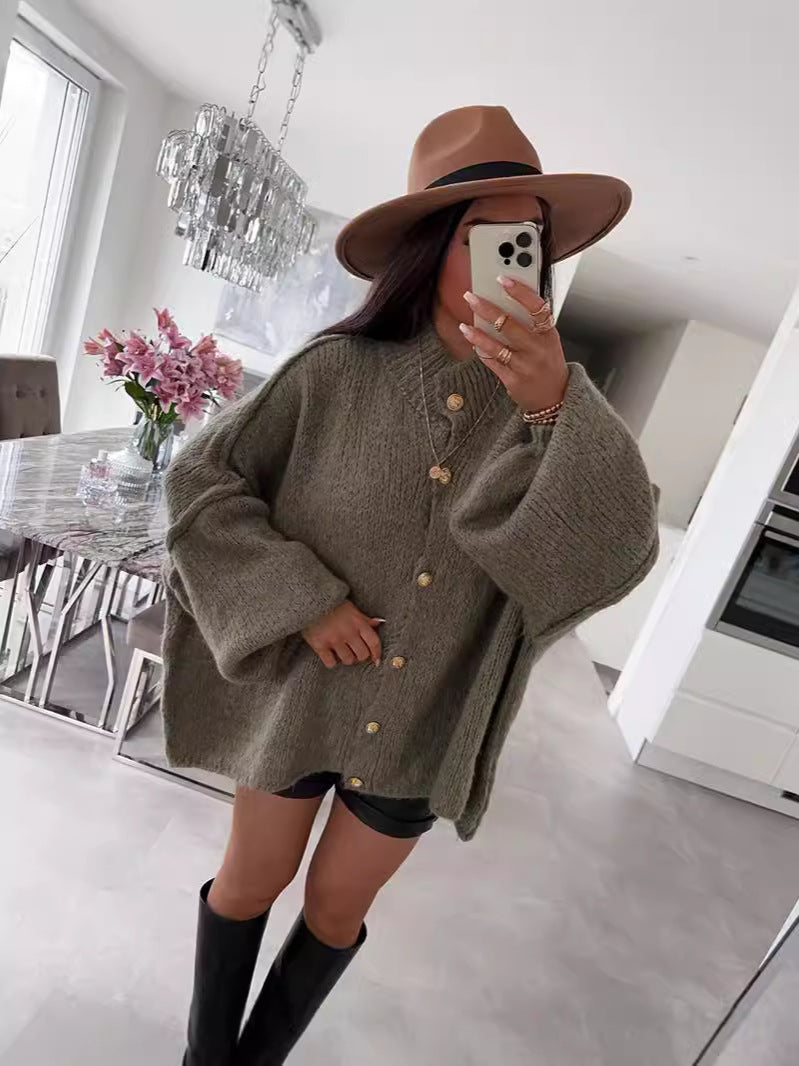 DANI™ | Oversized Cardigan "CozyGlam"