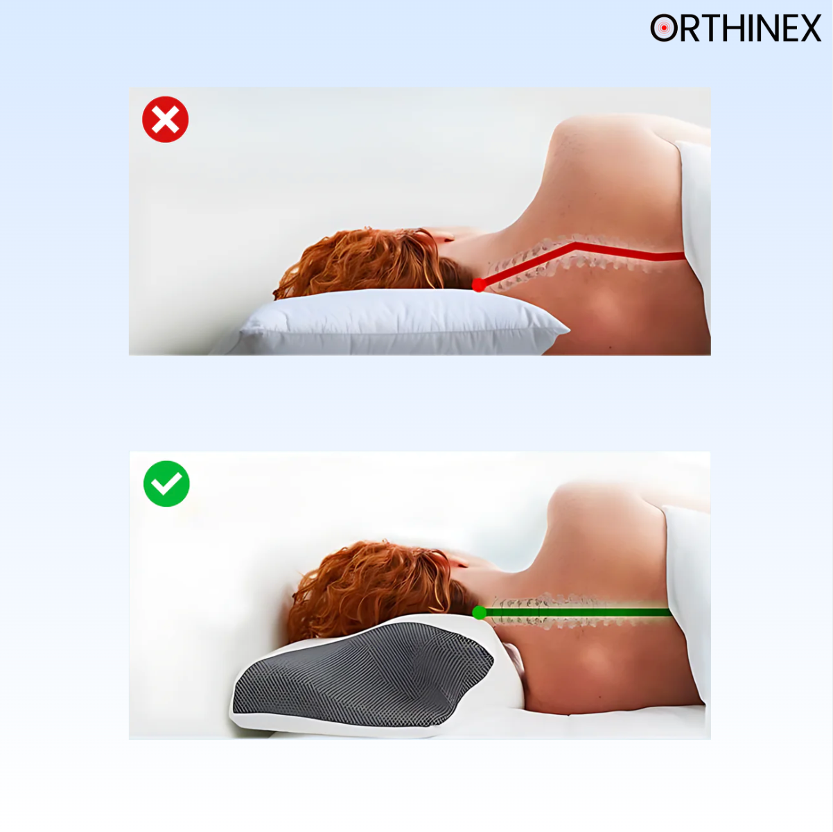 ORTHINEX - PREMIUM ERGONOMIC PILLOW