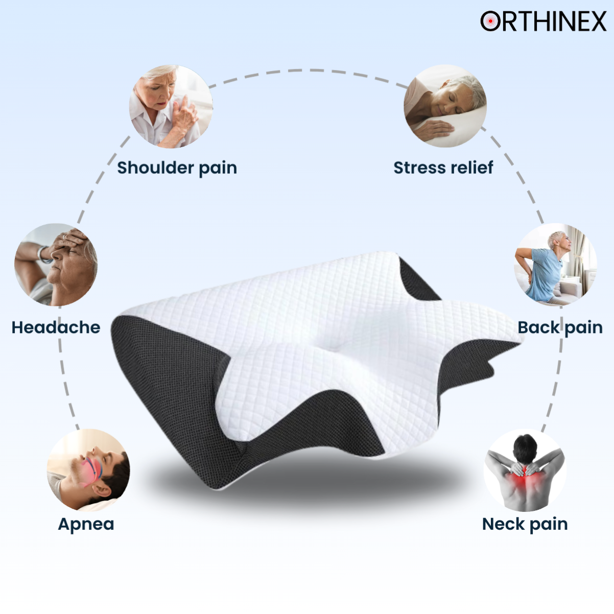 ORTHINEX - PREMIUM ERGONOMIC PILLOW